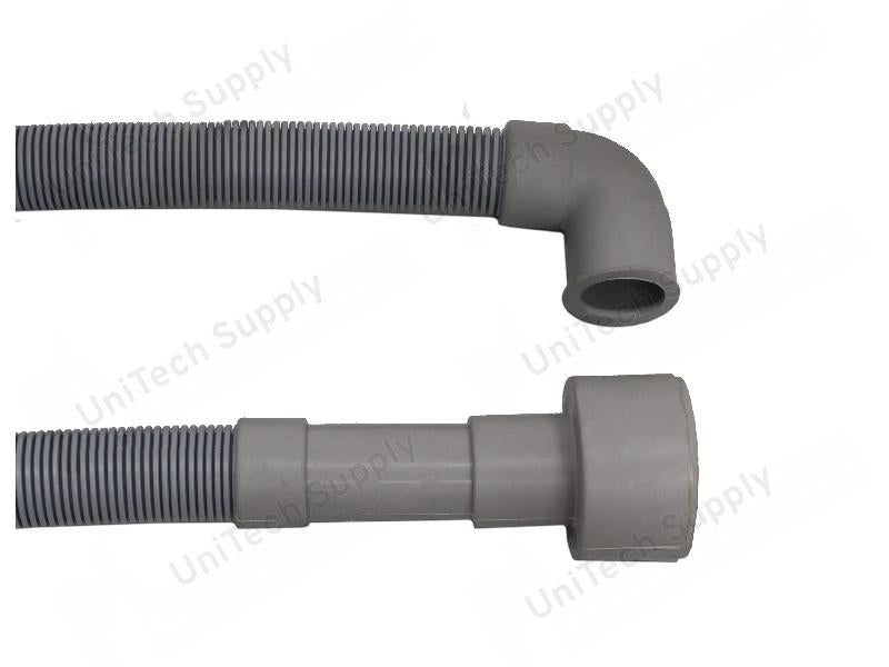 Drain pipe PPE Ø 22 mm 90° + Ø 40 mm 180° L 1500 mm - 60003738