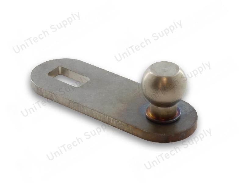 Door lever L 57x20 mm Ø 13 mm - 60002391