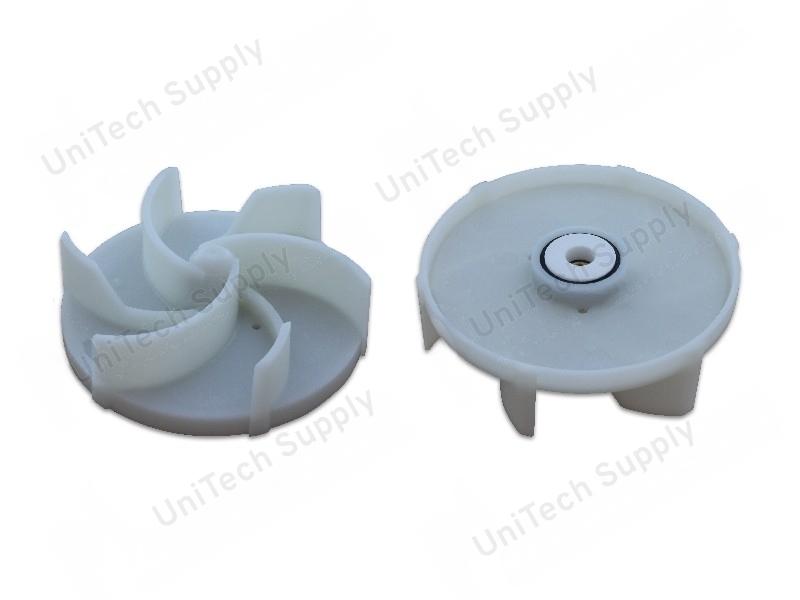 Impeller Ø 74 mm with counter seal - 3102466