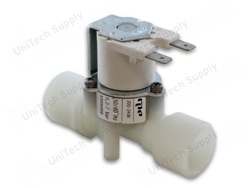 Solenoid valve 180° - 1 way 230V 50/60Hz - 3/4"- DN10,5 mm - 83000800